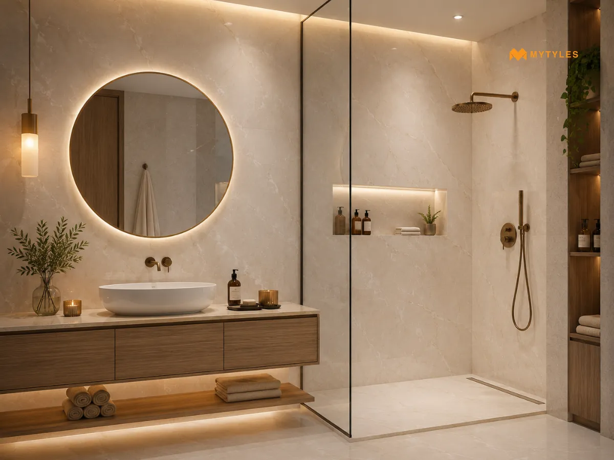 Pair Warm White Onyx With Soft Lighting